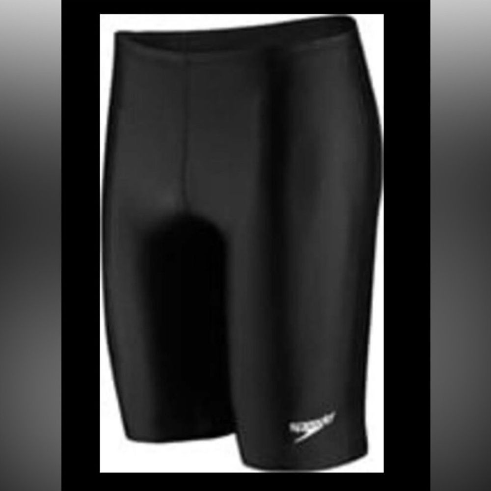 Speedo Men's Black Swim Jammers